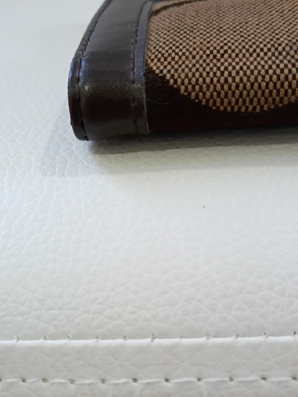 Coach Vintage Brown Signature Canvas Continental Wallet - Picture 6 of 13